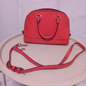 Coach leather purse